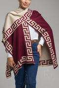 Capa Inca - Bordo/Bege