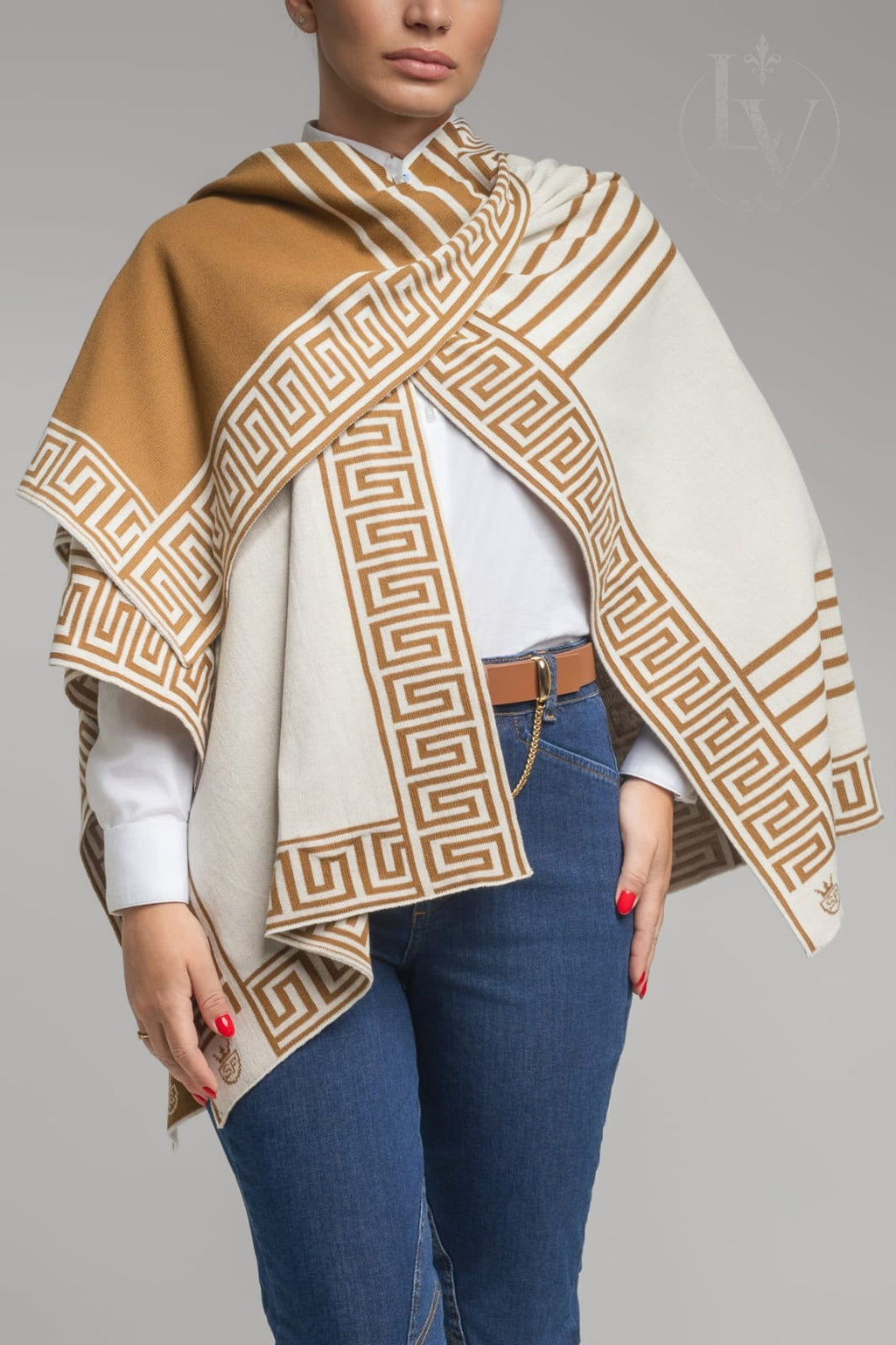 Capa Inca - Caramelo/Bege