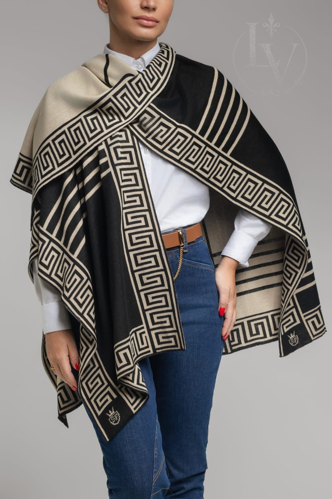 Capa Inca - Preto/Bege