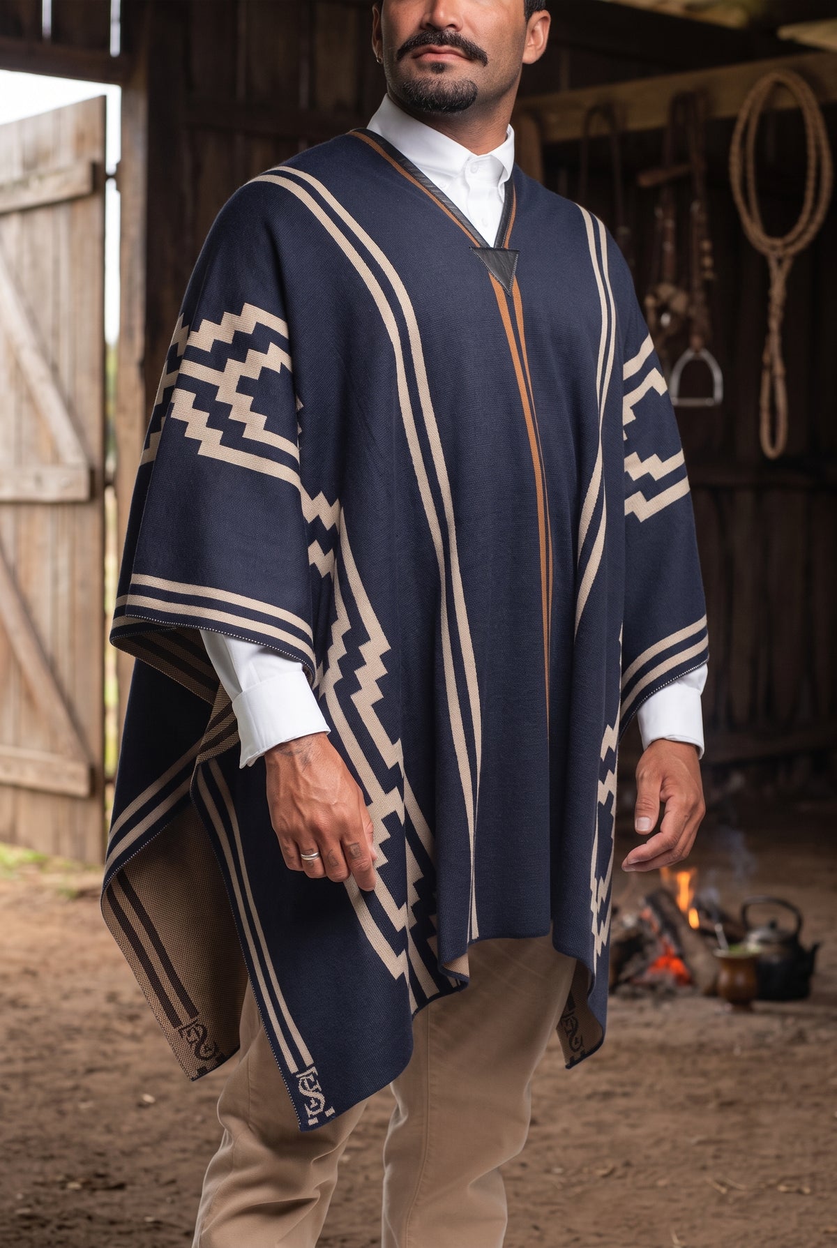 Pala Santa Fe no galpão crioulo