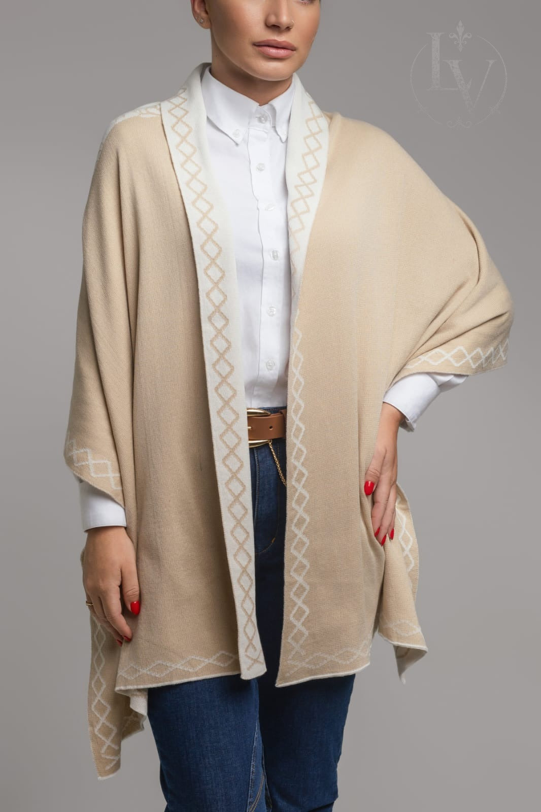 Manta Larga Horse - Off White/Bege