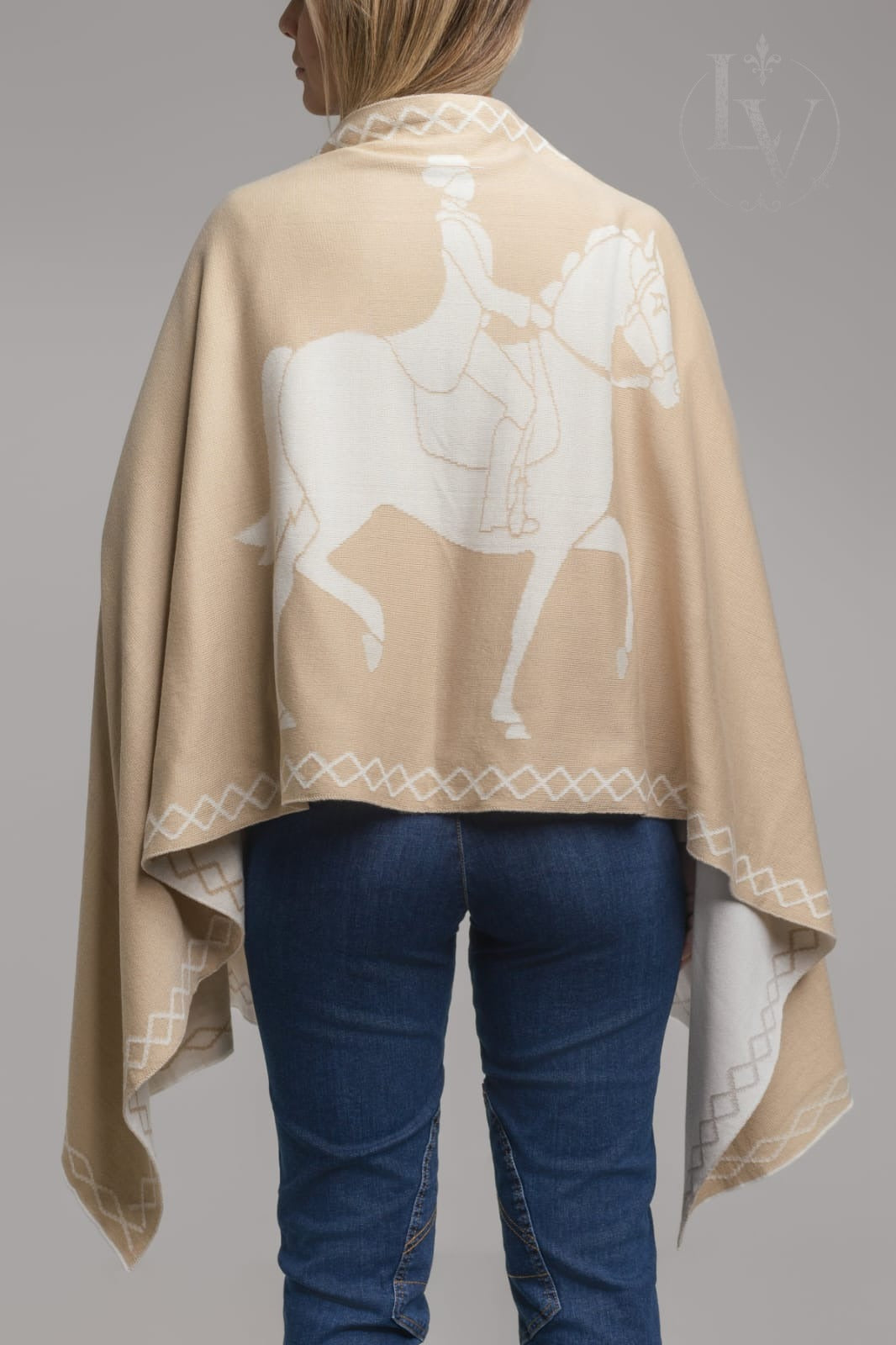 Manta Larga Horse - Off White/Bege