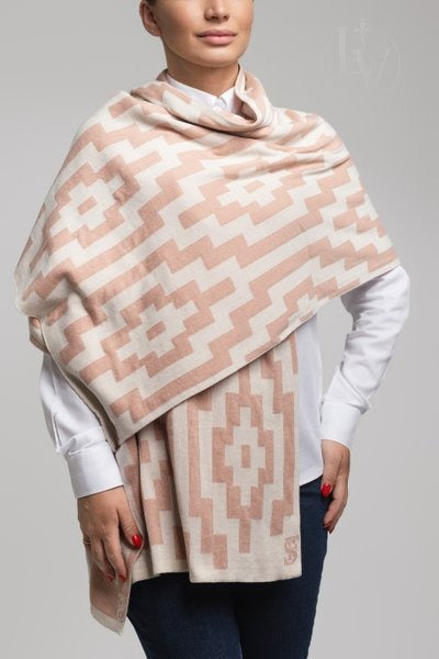 Manta Larga Pampa - Creme/Nude