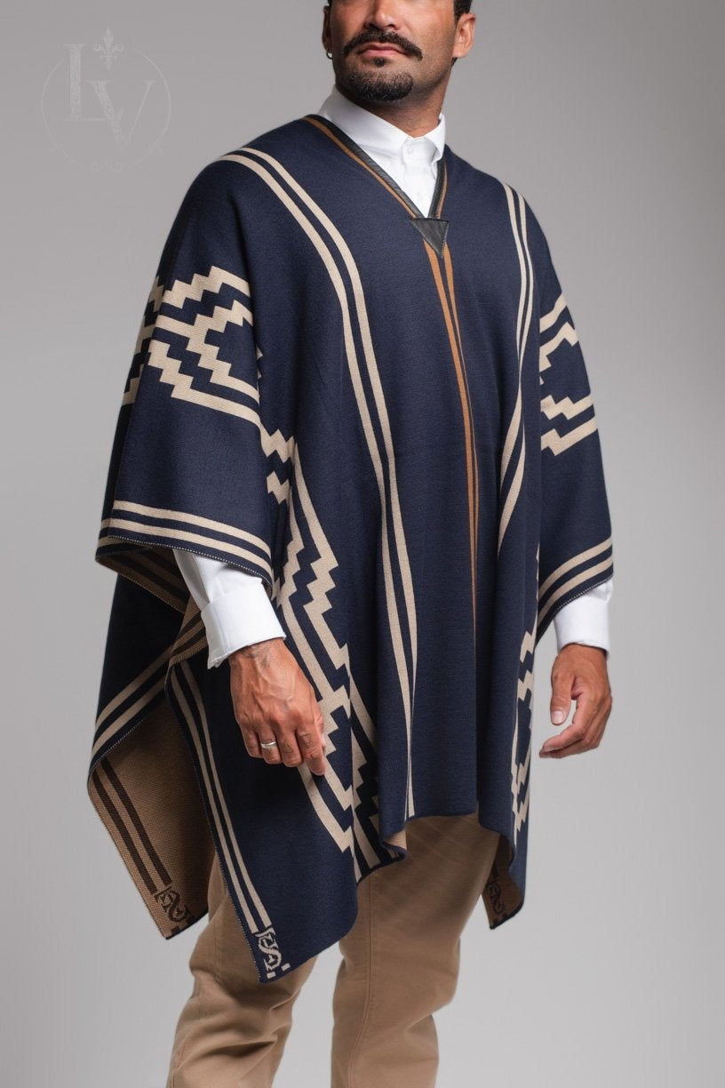 Pala Pampa Masculino - Marinho/Areia/Caramelo