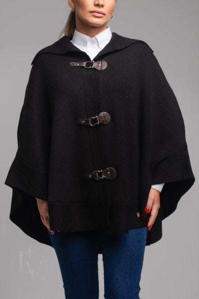 Pelerine Liso - Preto