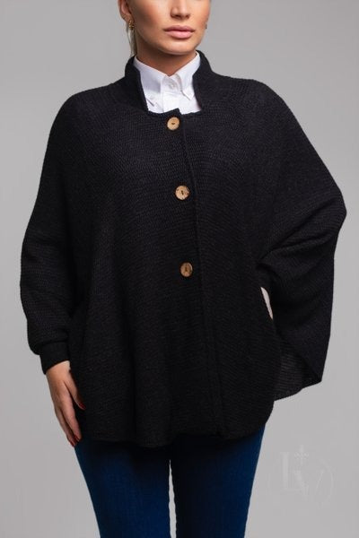 Poncho Areco - Preto