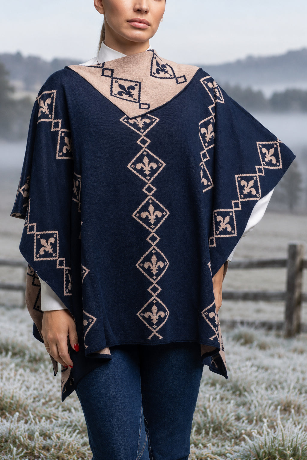 Poncho Flor de Liz - La Valentia