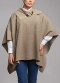Poncho Punta del Este - Bege Mescla