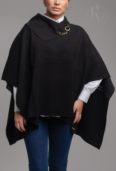 Poncho Punta del Este - Preto
