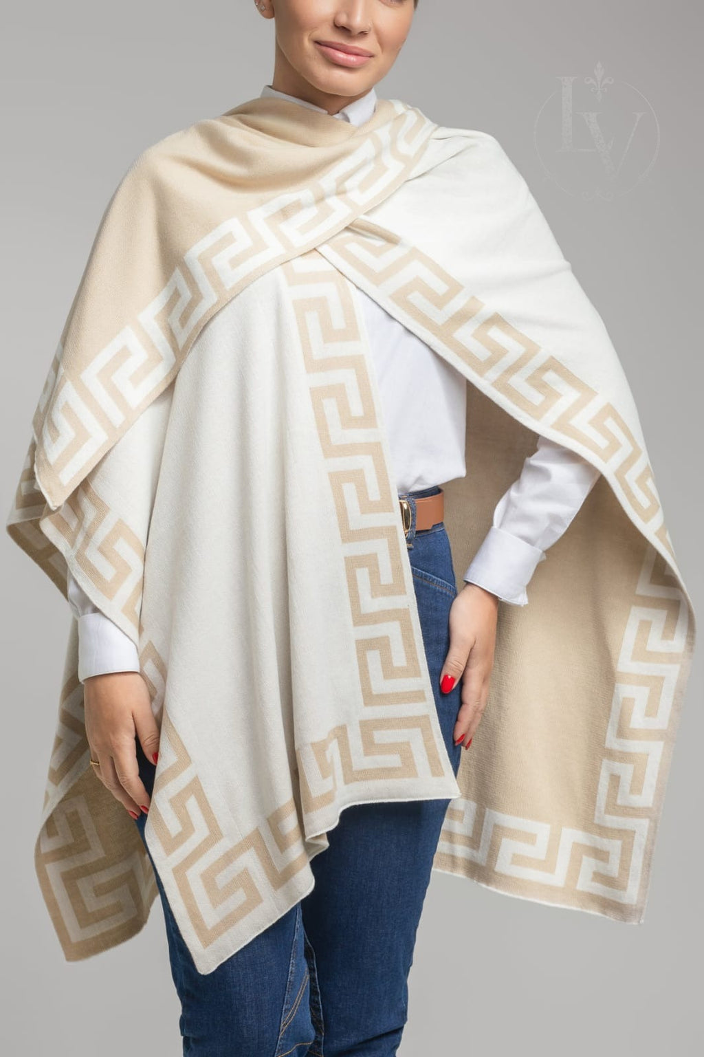 Ruana Inca - Off White/Bege